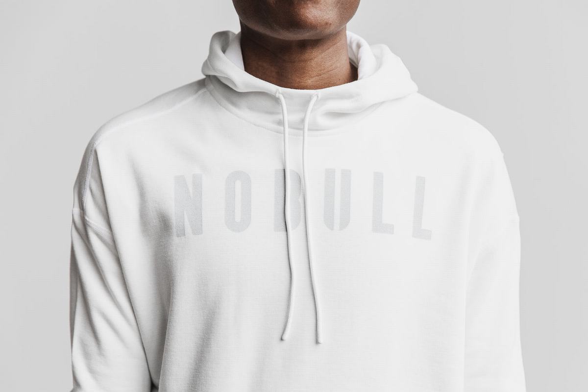 Nobull Women's Hoodie White | Australia (XU2347)